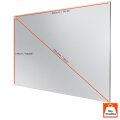 celexon 1000009637 - Manuell - 3,3 m (130 Zoll) - 2,8 m - 175 cm - 16:10 - Weiß