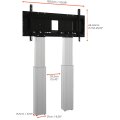 celexon Expert elektrisch höhenverstellbarer Display-Staender Adjust-70120WS mit