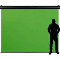 celexon Motor Chroma Key Green Screen - Grün - Aluminium - PVC - 1 Stück(e) - 3700 mm - 145 mm - 29 kg