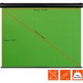 celexon Motor Chroma Key Green Screen - Motorisiert - 4 m - 3 m - 4:3 - Grün