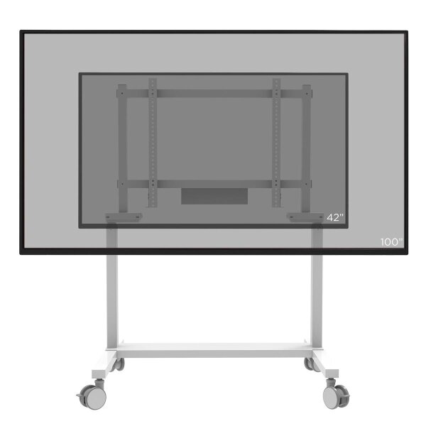 celexon Professional elektrisch höhenverstellbarer Display Rollwagen Adjust-42100MW