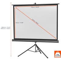 celexon 1090019 - 4:3 - Schwarz - Weiß