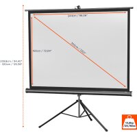 celexon Stativleinwand Economy 244 x 183 cm