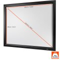 celexon 1090230 - 180 cm - 135 cm - 4:3 - Schwarz - Weiß