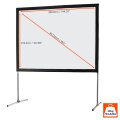 celexon Mobil Expert 366 x 274cm - 4:3 - Schwarz - Weiß