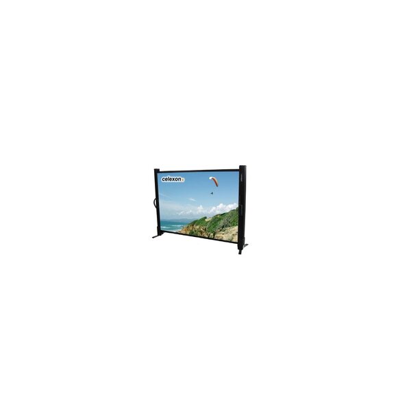 celexon 1090376 - Manuell - 81 cm - 61 cm - 4:3 - Schwarz - Weiß