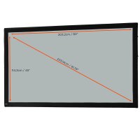 celexon Tuch für Faltrahmen Mobil Expert - 203 x 114...