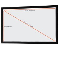 celexon Tuch für Faltrahmen Mobil Expert - 366 x 229 cm