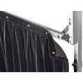 celexon Mobile Expert - Vorhang für Leinwand - Schwarz