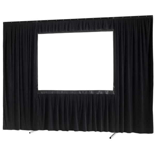 celexon Mobile Expert - Dekorationskit für Leinwand - Schwarz