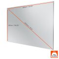 celexon Expert PureWhite - Manuell - 4,37 m (172.2 Zoll) - 3,5 m - 2,65 m - 4:3 - Mattweiß