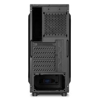Sharkoon VS4-V - Midi Tower - PC - Schwarz - ATX - micro ATX - Mini-ITX - 16 cm - 38,5 cm