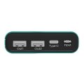 RealPower PB-15000C - 15000 mAh - Schwarz - Grün