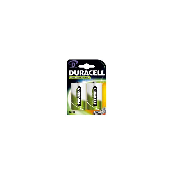 Duracell 055995 - Wiederaufladbarer Akku - Nickel-Metallhydrid (NiMH) - 1,2 V - 2 Stück(e) - 2200 mAh - 33 mm