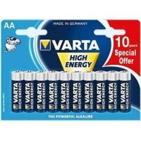 Varta High Energy AA 10-pack - Einwegbatterie - Alkali -...