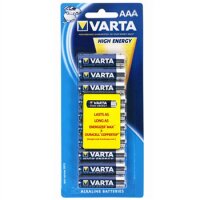 Varta High Energy AAA - 10 pcs - Einwegbatterie - AAA - Alkali - 1,5 V - 10 Stück(e) - Blau - Silber