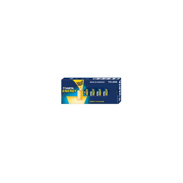 Varta 10x AAA 4103 - Einwegbatterie - AAA - Alkali - 1,5 V - 10 Stück(e) - Blau