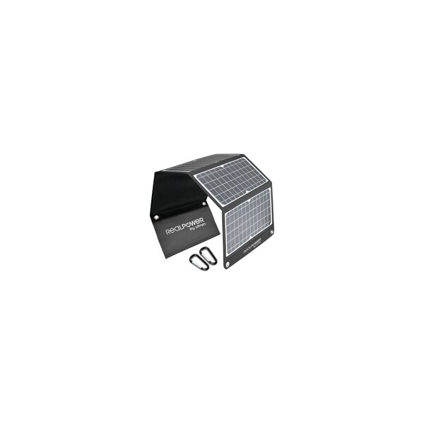RealPower SP-30E - 30 W - 5 V - USB - Schwarz - Weiß - Kunststoff - USB Typ-A - USB Typ-C