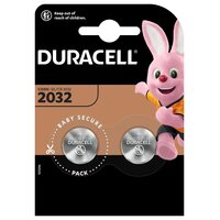Duracell Knopfzelle CR2032 B2 Lithium - Einwegbatterie - CR2032 - Lithium - 3 V - 2 Stück(e) - Silber