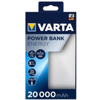 Varta Energy 20000 - 20000 mAh - Lithium Polymer (LiPo) -...