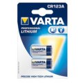 Varta CR123A - Einwegbatterie - Lithium - 3 V - 2 Stück(e) - 1600 mAh - Silber