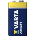 Varta Longlife Extra 9V Bloc - Einwegbatterie - Alkali - 9 V - 1 Stück(e) - Blau - Gelb - 9V