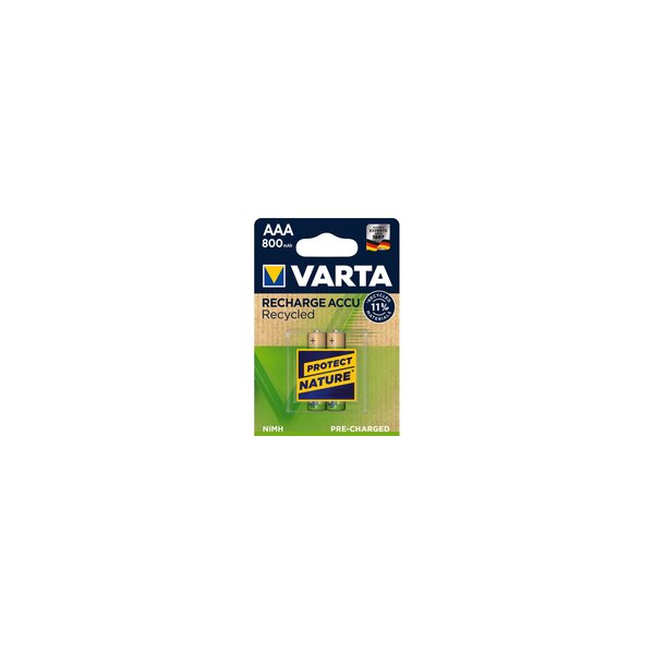 Varta 56813 101 402 - Wiederaufladbarer Akku - AAA - Nickel-Metallhydrid (NiMH) - 1,2 V - 2 Stück(e) - 800 mAh