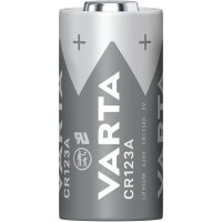 Varta Photo Lithium - Batterie CR123A Li 1600 mAh