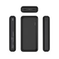 Gembird PB20-01 - 20000 mAh - Lithium Polymer (LiPo) - 3,7 V - Schwarz