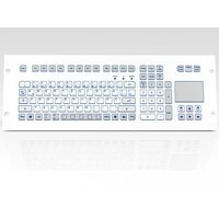 GETT KS18336 - Full-size (100%) - USB - QWERTZ - Weiß