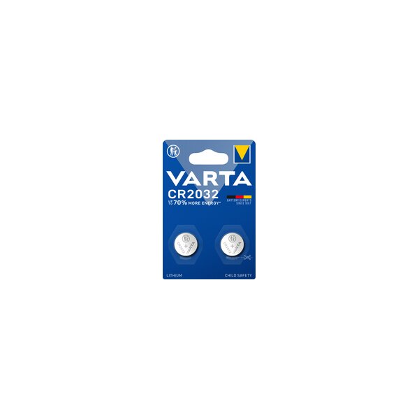 Varta 06032 - Einwegbatterie - CR2032 - Lithium - 3 V - 2 Stück(e) - 230 mAh