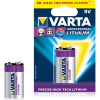 Varta Professional Lithium 9V - Einwegbatterie - 9V - Lithium - 9 V - 1 Stück(e) - 1200 mAh