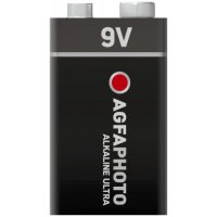 AgfaPhoto Batterie Alkaline Ultra -9V 6LR61 E-Block 1St....