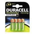Duracell NiMH - AA - 2400 mAh - Wiederaufladbarer Akku - AA - Nickel-Metallhydrid (NiMH) - 1,2 V - 4 Stück(e) - 2400 mAh