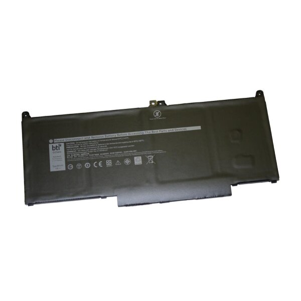 BTI MXV9V- - 7890 mAh - 57 Wh - Lithium-Ion (Li-Ion) - 7,6 V - Schwarz - 1 Stück(e)