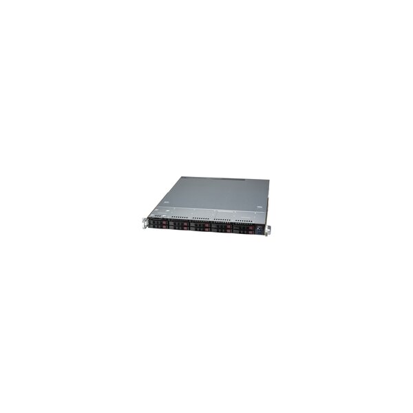Supermicro 1U 10x2.5" hot-swap SAS3/SATA/NVMe drive 2x800W - Gehäuse - 12,3"