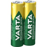 Varta Akku 2 x Mignon 2,6 Ah Blister - Wiederaufladbarer...