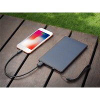 SANDBERG Urban Solar Powerbank 10000 - 10000 mAh - Quick Charge 3.0 - 18 W - Schwarz