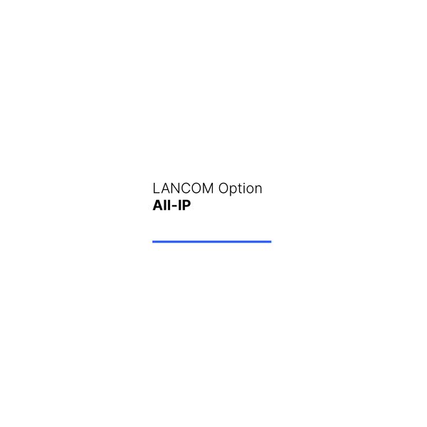 Lancom All-IP Lizenz Option - Netzwerk-Management - Upgrade - 1 Lizenz(en) - LANCOM 1800 - 1790 - 1780EW-4G+ - 1640E - Deutschland