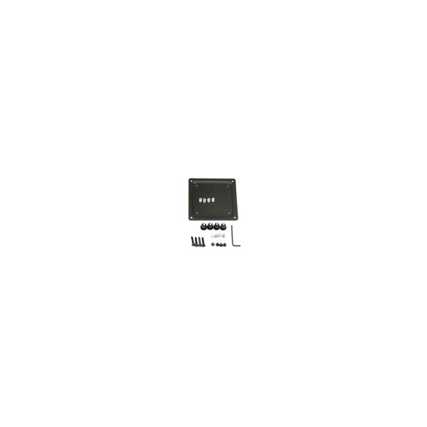 Ergotron 75 mm to 100 mm Conversion Plate Kit - Stahl - Schwarz