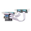 StarTech.com 4-Port Serielle PCIe Karte - Quad-Port PCI Express zu RS232/RS422/RS485 DB9 Serielle Karte - Standard/Niedrigrofil Halterungen - 16C1050 UART - Windows/Linux - TAA-Konform - Level-4 ESD-Schutz - PCIe - Seriell - RS-232/422/485 - Schwarz - Akt