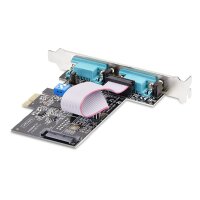 StarTech.com 2-Port Serielle PCIe Karte - Quad-Port PCI...