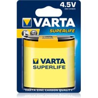 Varta 42341 - Einwegbatterie - Zink-Karbon - 4,5 V - 1 Stück(e) - Gelb - 80 mm