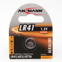 Ansmann 5015332 - Einwegbatterie - Alkali - 1,5 V - 1 Stück(e) - Silber - 3 mm