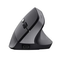 Trust Bayo II Ergonomic Wireless - Maus - 2.400 dpi