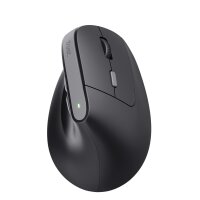 Trust Bayo II Ergonomic Wireless - Maus - 2.400 dpi