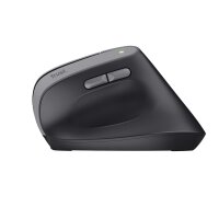 Trust Bayo II Ergonomic Wireless - Maus - 2.400 dpi