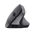 Trust Bayo II Ergonomic Wireless - Maus - 2.400 dpi