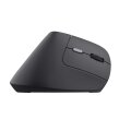 Trust Bayo II Ergonomic Wireless - Maus - 2.400 dpi