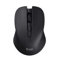Trust Mydo - Beidhändig - Optisch - RF Wireless - 1800 DPI - Schwarz